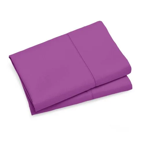 1000TC Premium Ultra Soft Pillowcases | King Size | 2-Pack | Purple