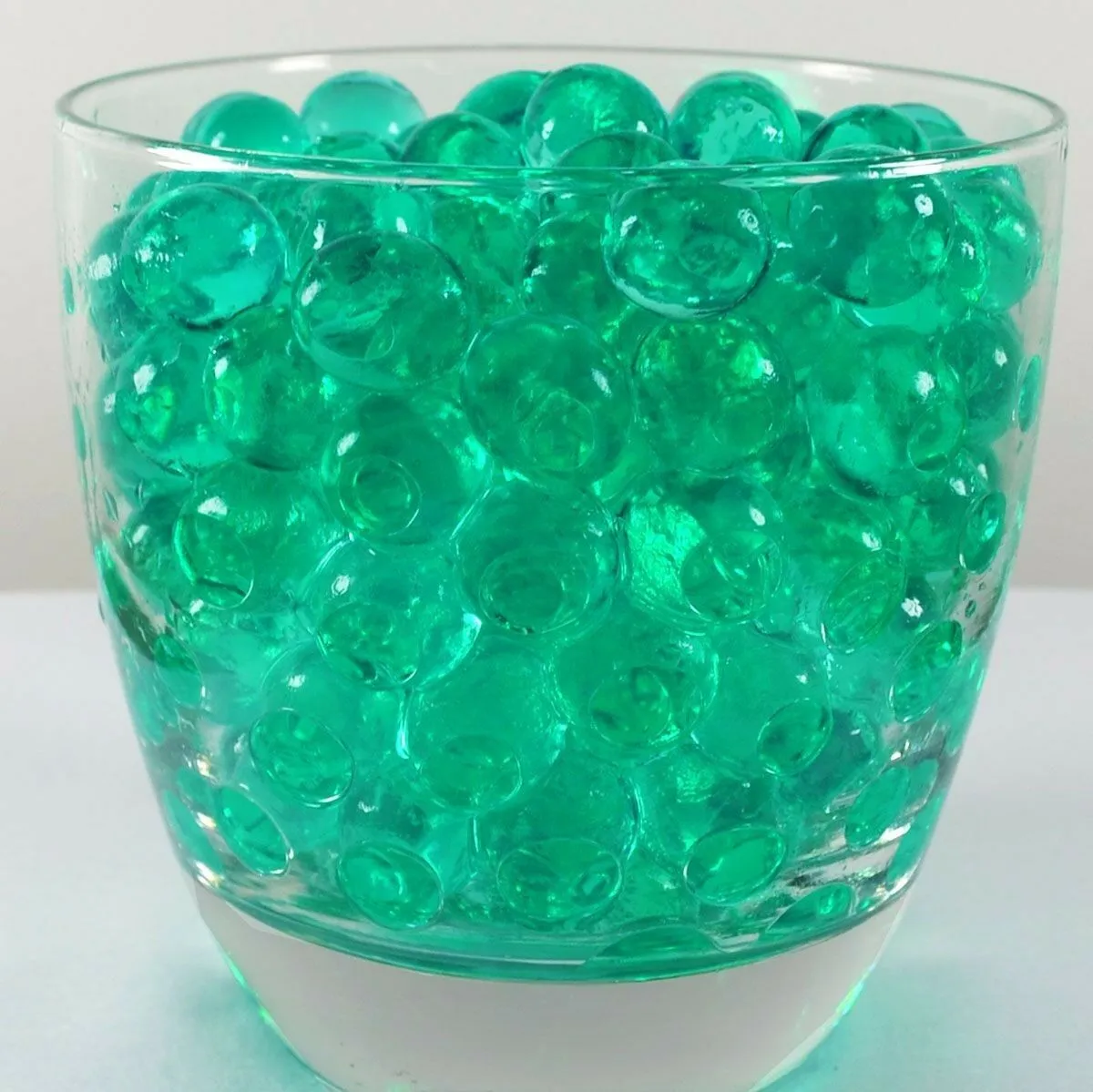 20 Pack X Crystal Soil Water Beads Jelly Ball Vase Filler Home Wedding