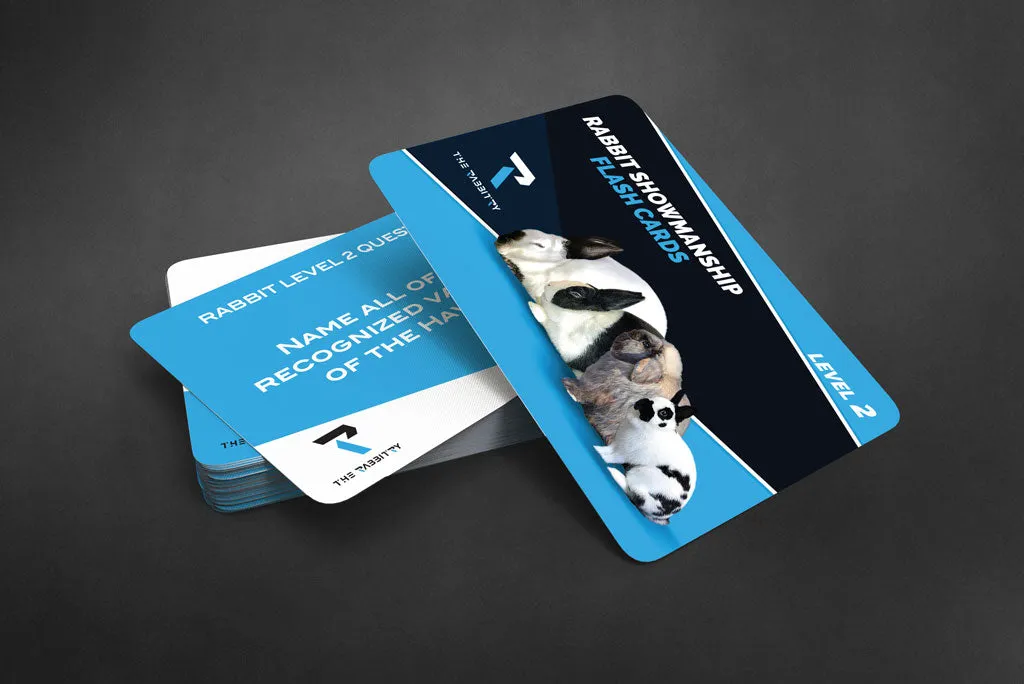 3 Deck Multi-Level Rabbit Flashcard Bundle