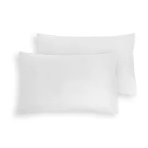 300 Thread Count 100% Cotton Oxford Pillowcase - White