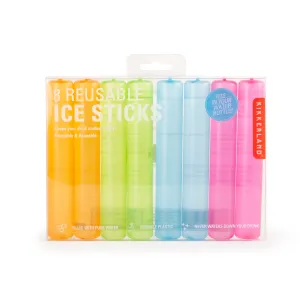 8 Reusable Ice Sticks