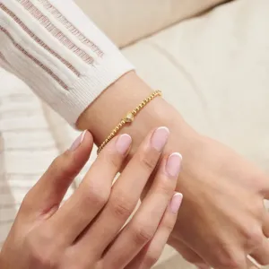 A LITTLE 'HAPPY BIRTHDAY' BRACELET GOLD