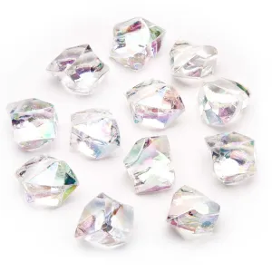 Acrylic Crystal Rock Fillers, Rainbow ''Iridescent''.