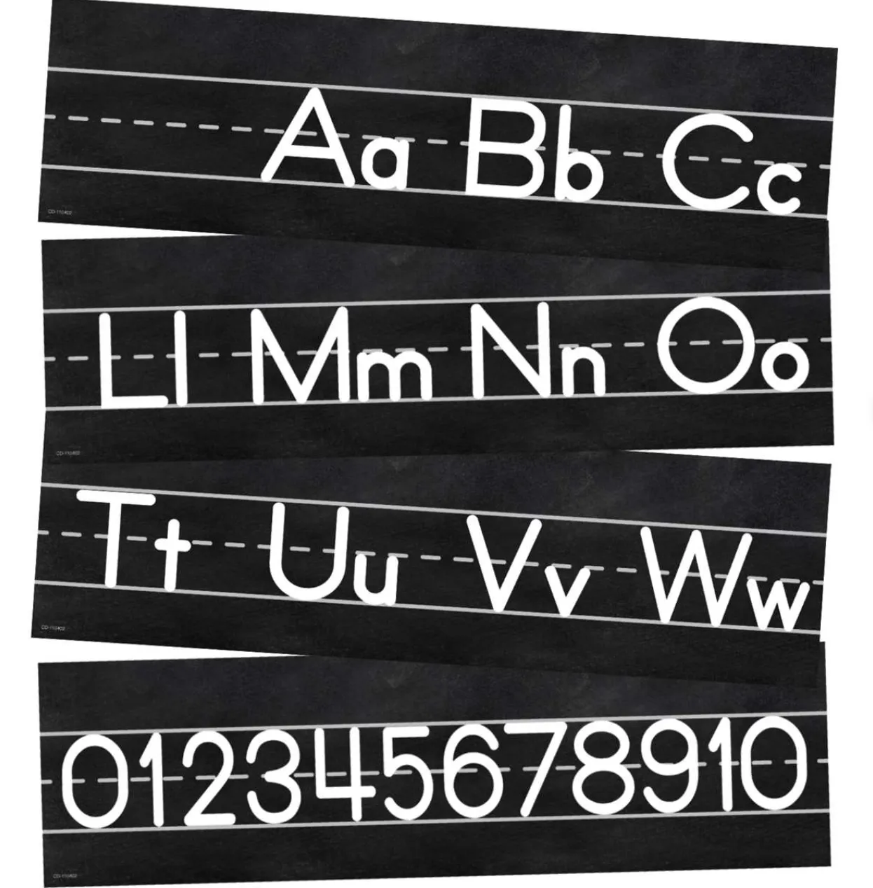 Alphabet Line | Mini Bulletin Board Set | Industrial Chic | Schoolgirl Style
