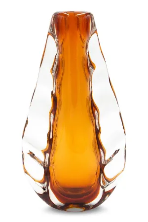 Amber Crystal Modern Vase | Liang & Eimil Astell