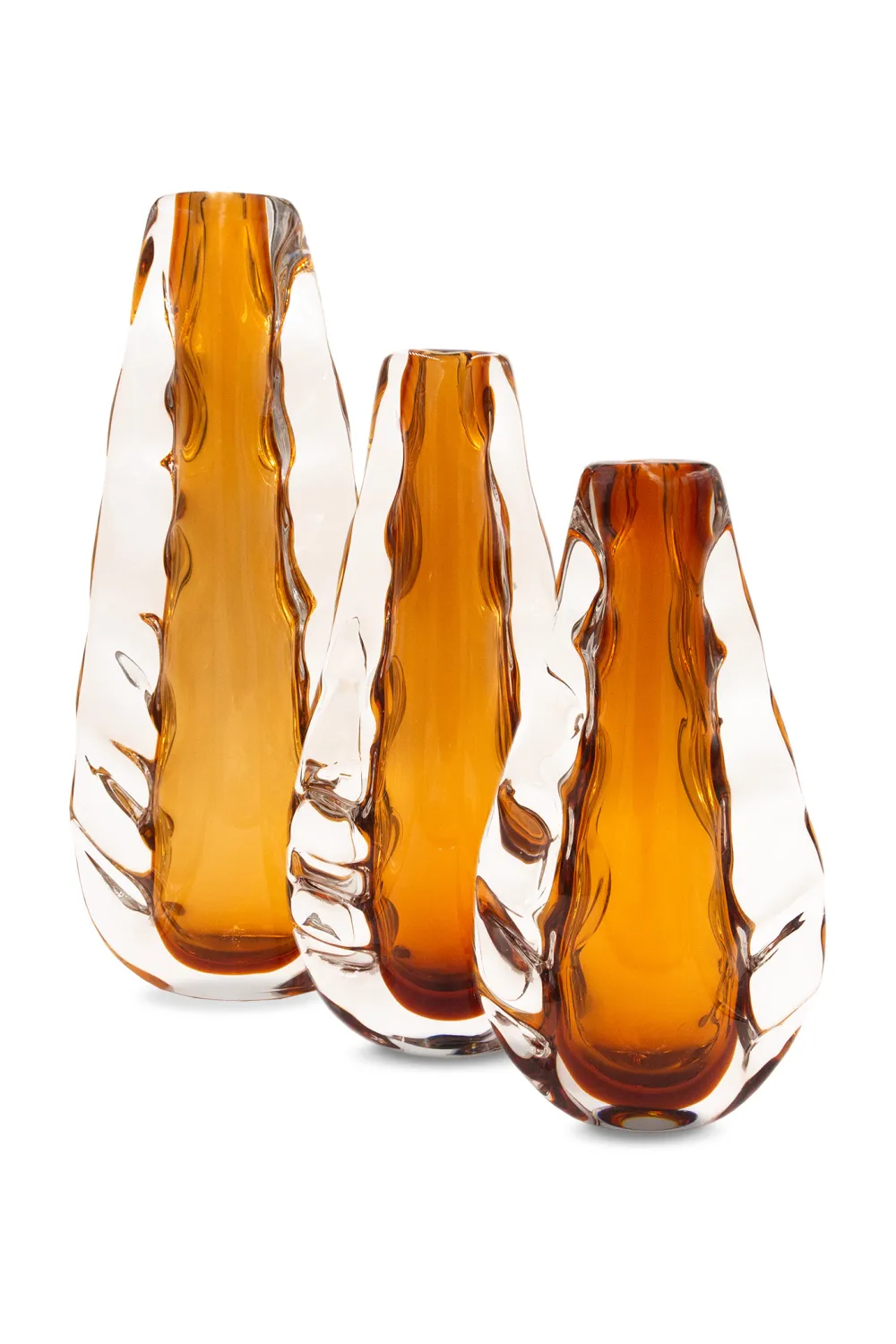 Amber Crystal Modern Vase | Liang & Eimil Astell