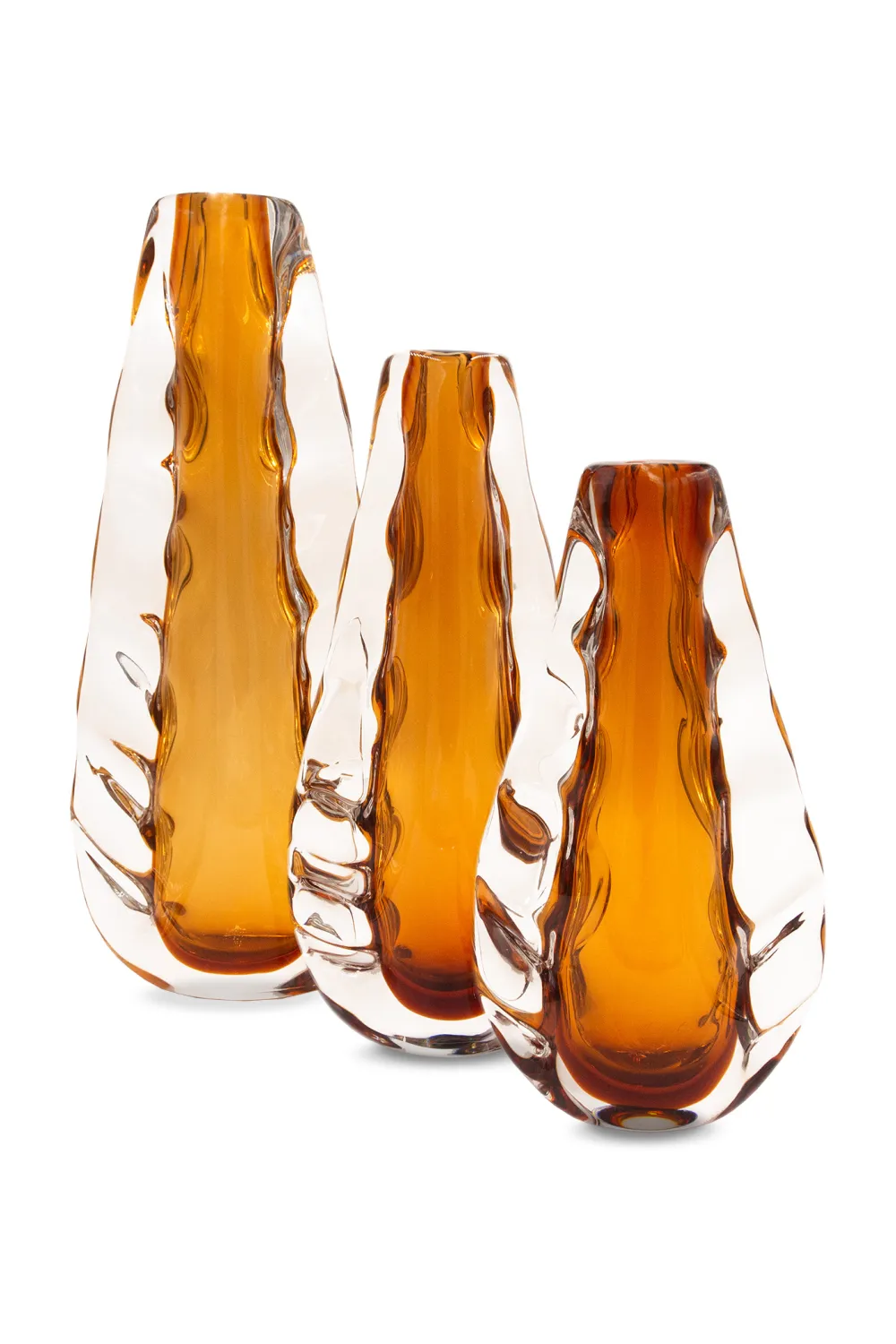 Amber Crystal Modern Vase | Liang & Eimil Astell