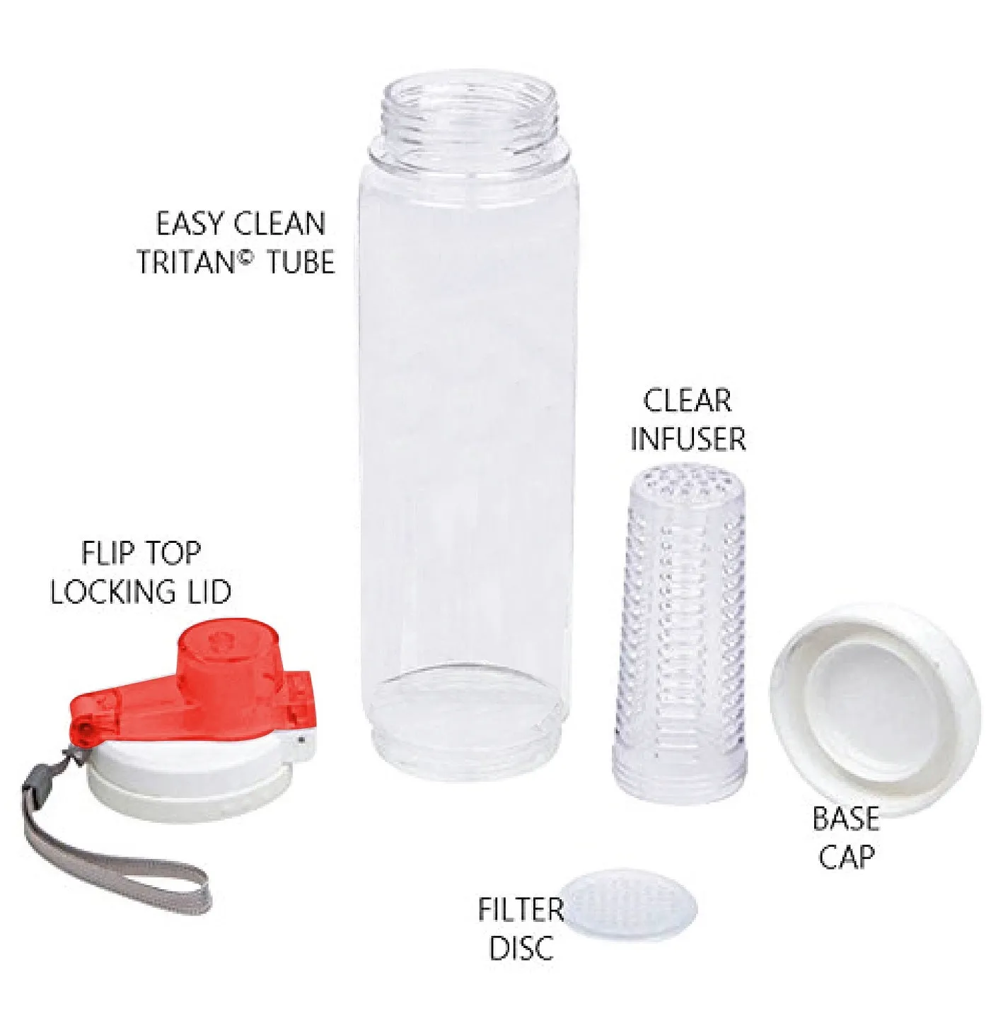 AMS-DWHL-214- DWEL - Infuser Bottle