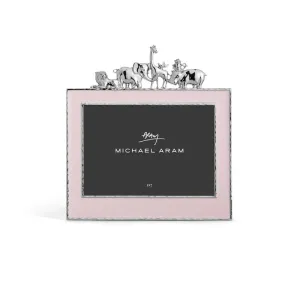 Animals Frame Pink Enamel 5x7