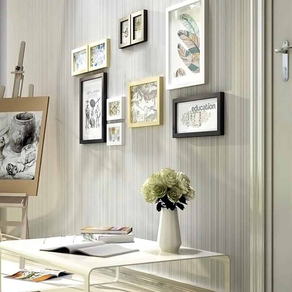ArtzFolio Wall Photo Frame D167 | Wall Photo Picture Frames Home & Wall Decoration | Set of 10 Units | 4x6-4 Unit | 5x7-2 Unit | 6x6-1 Unit | 6x8-1 Unit | 8x10-2 Unit