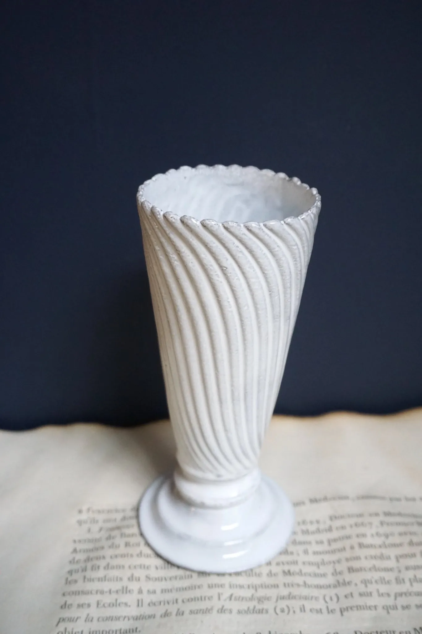 Astier de Villatte Small Peggy Vase