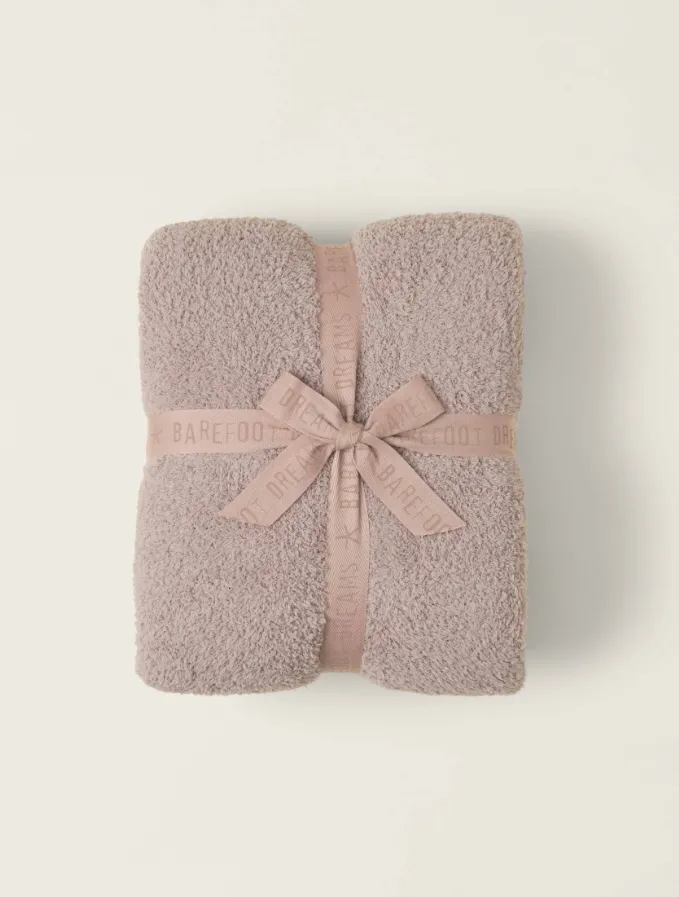 Barefoot Dreams Colorblock Throw - Taupe Multi
