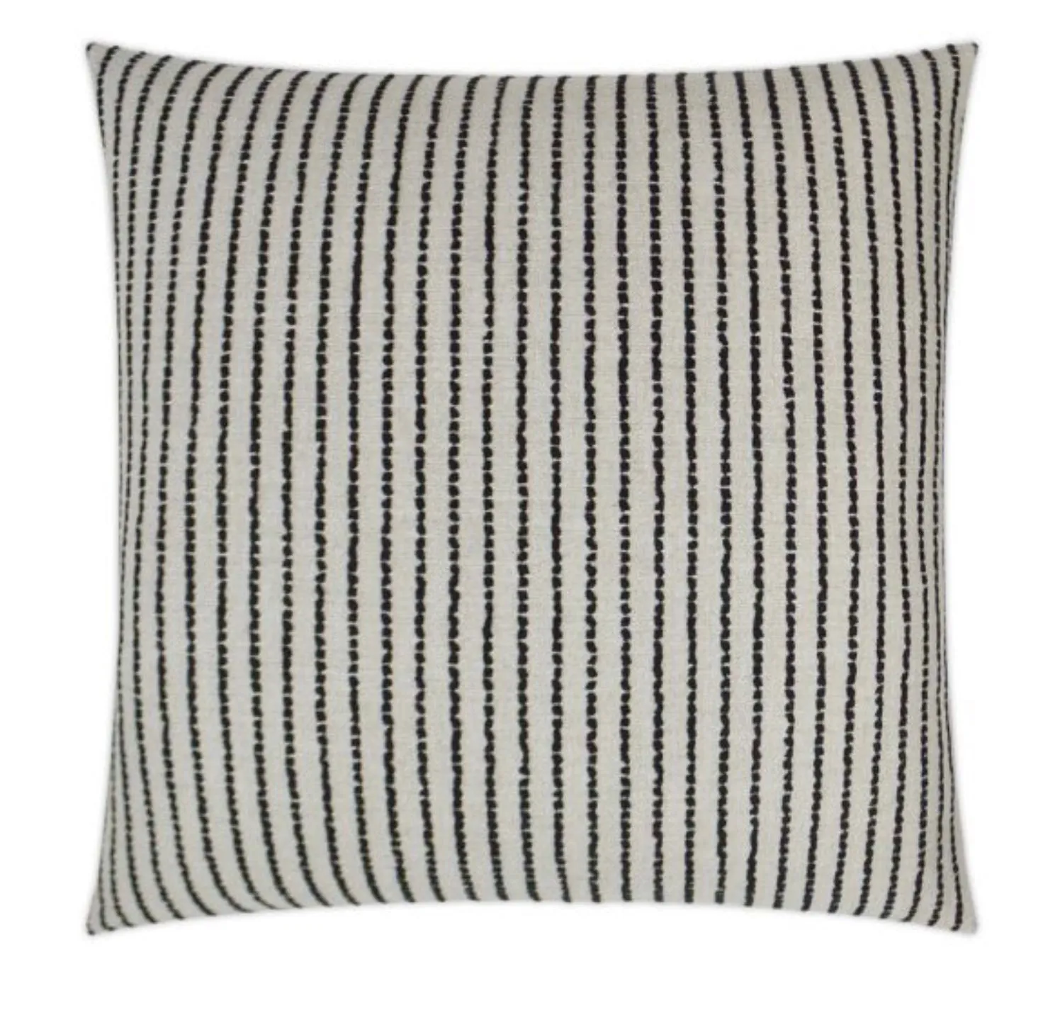 Black & White Striped Throw Pillow