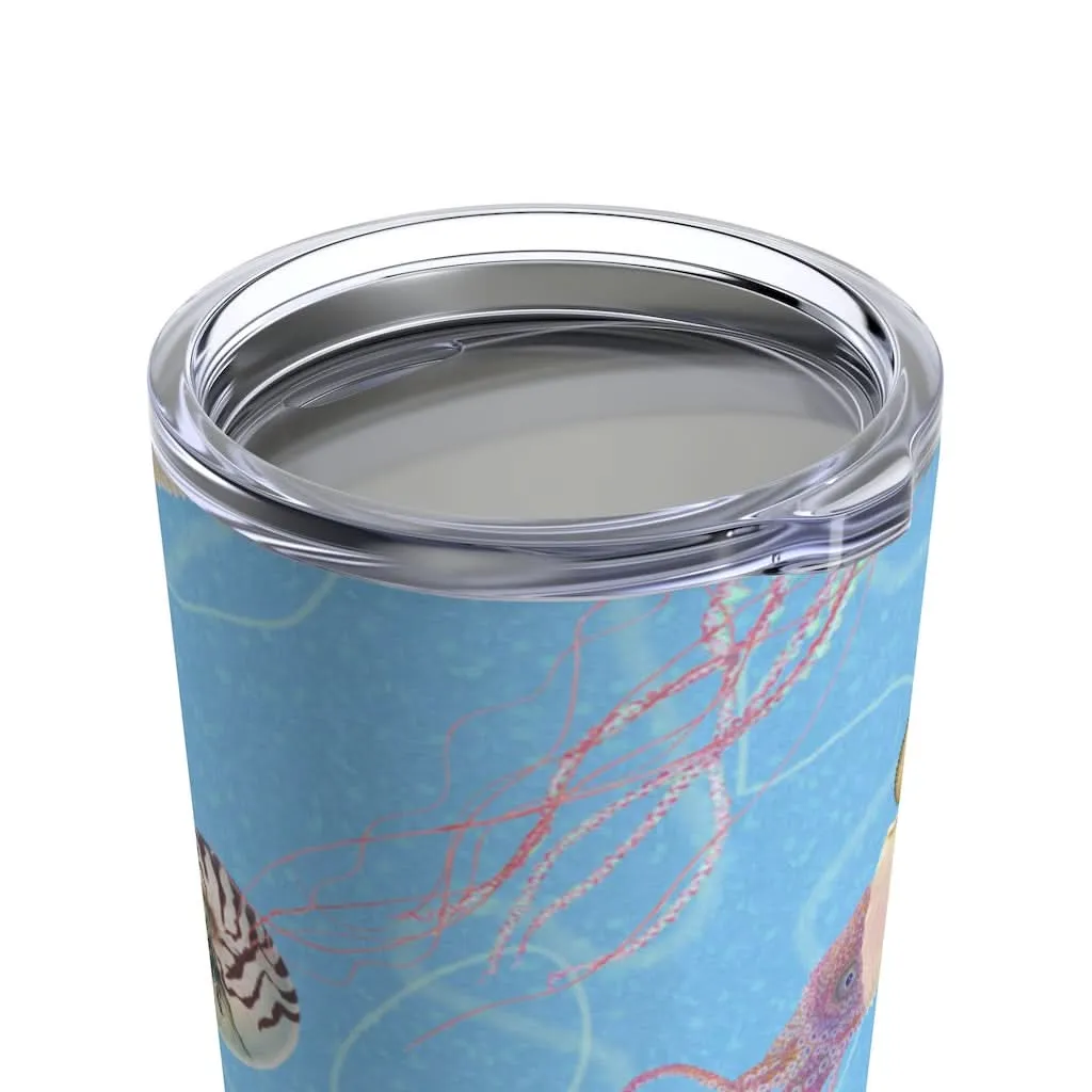 Blue Nautilus, 20 oz Steel Tumbler