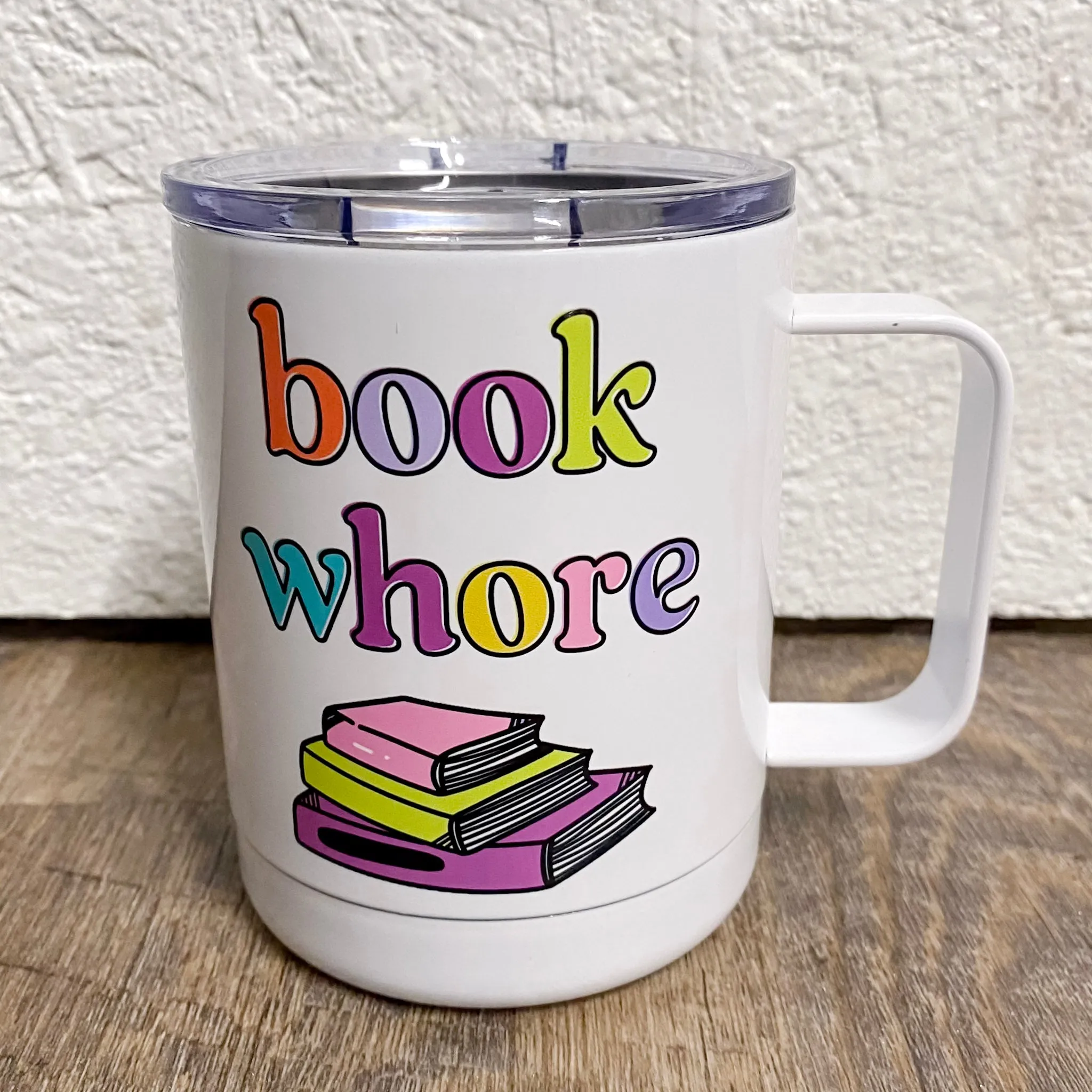 Book Whore Travel Mug