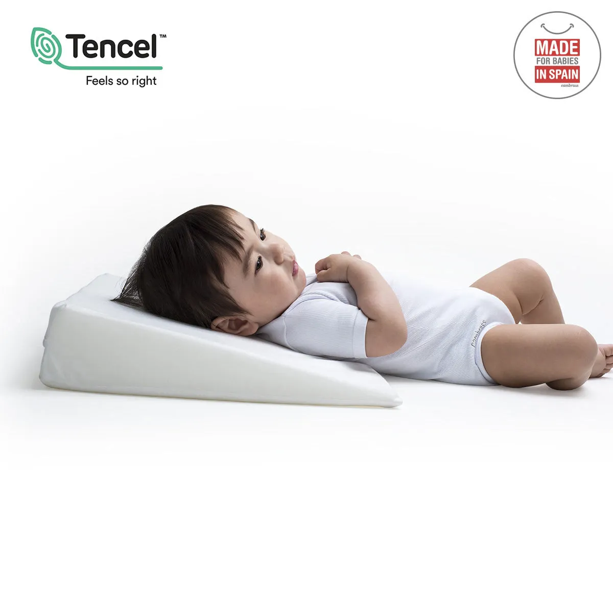 Cambrass Comfort Cot Pillow Liso E White