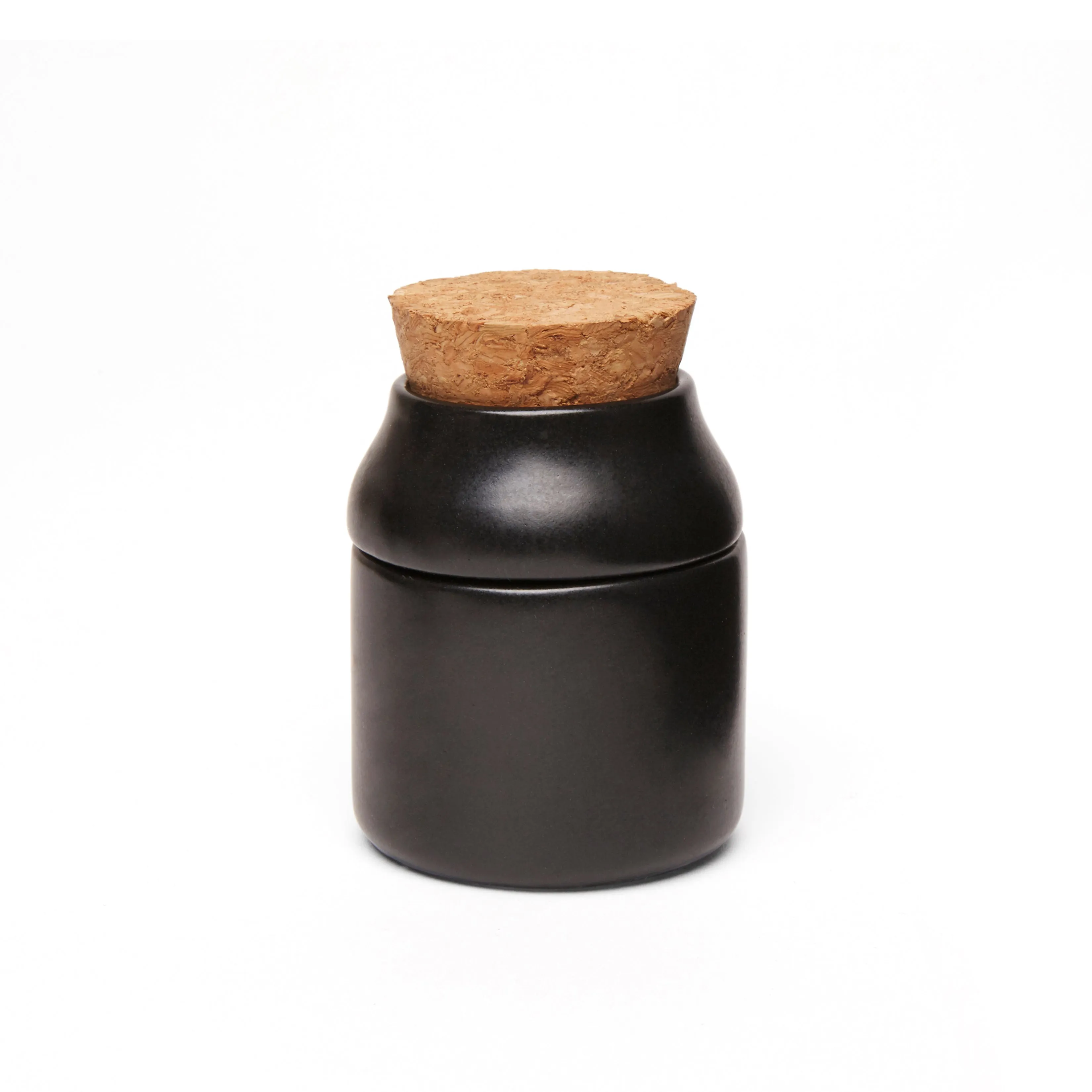 Ceramic Grinder   Jar Small Black