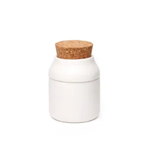 Ceramic Grinder   Jar Small White