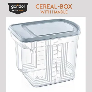 Cereal Box with Handle [Food Container] [Smart Storage]