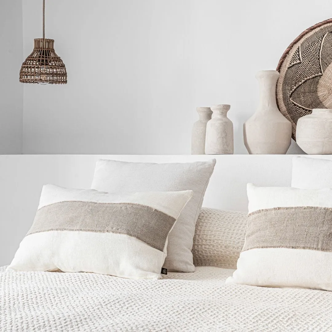 Cotton Bed Cover | Ivory