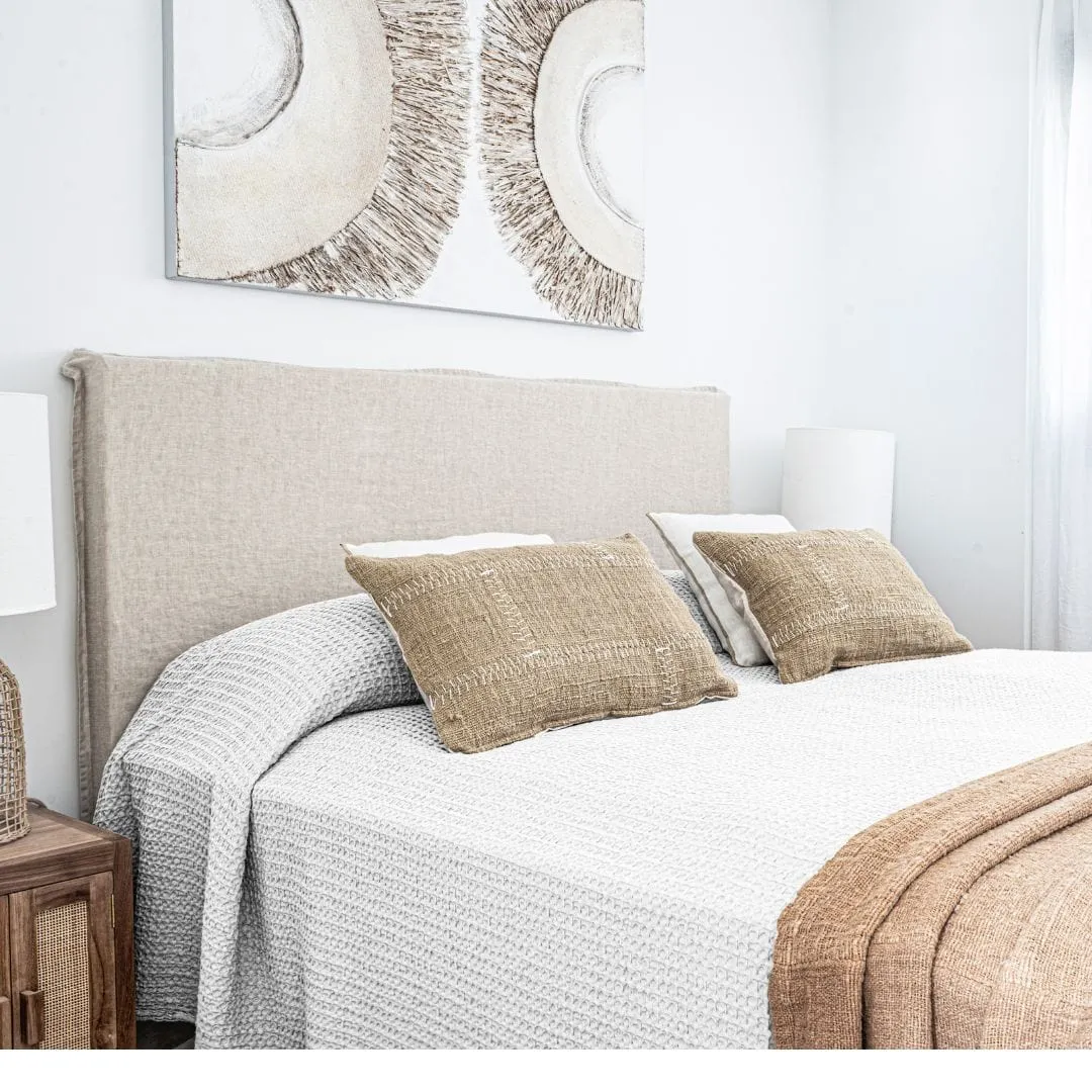 Cotton Bed Cover | Ivory