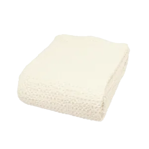 Cotton Bed Cover | Ivory