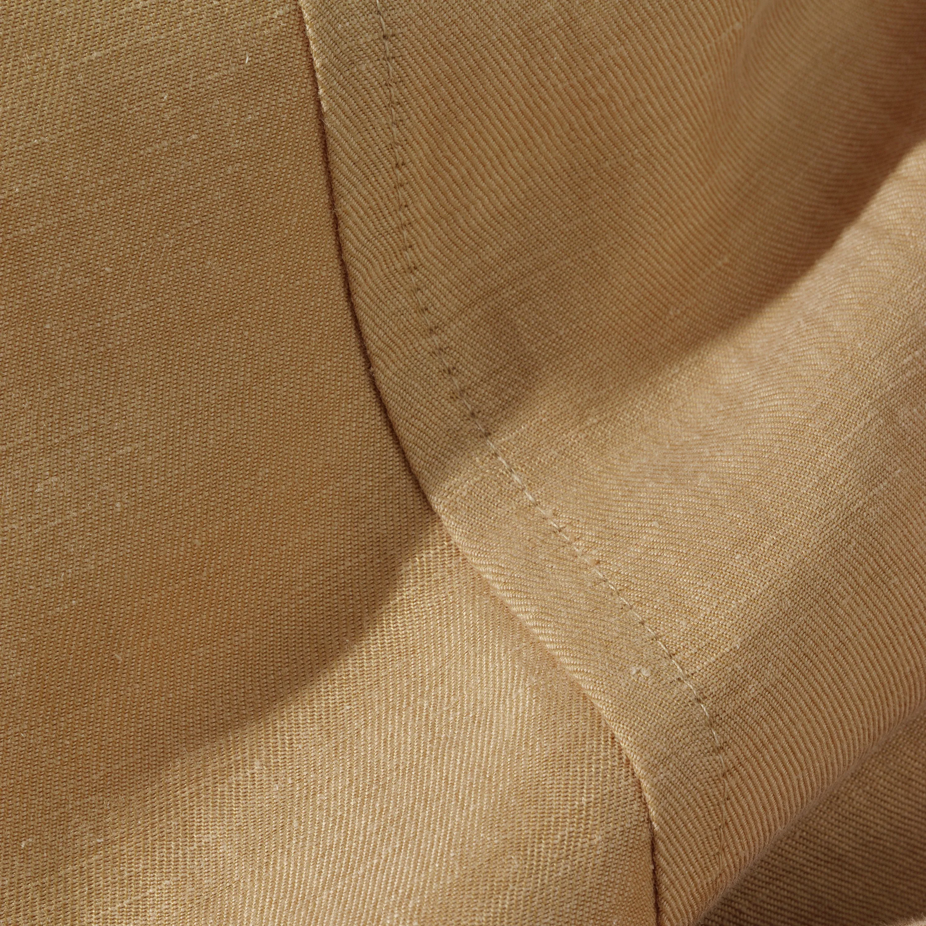 Cupro Linen Scallop Sham