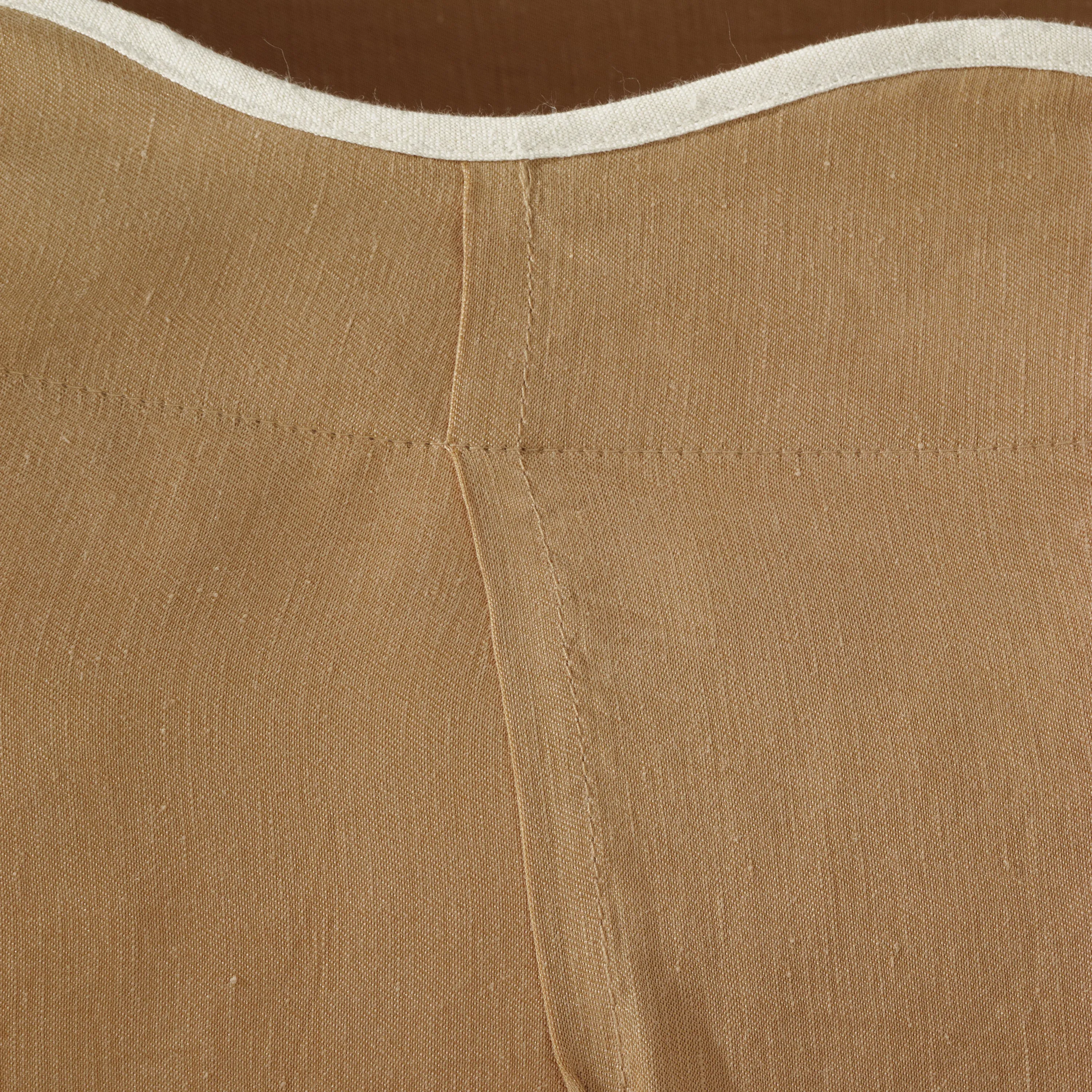 Cupro Linen Scallop Sham