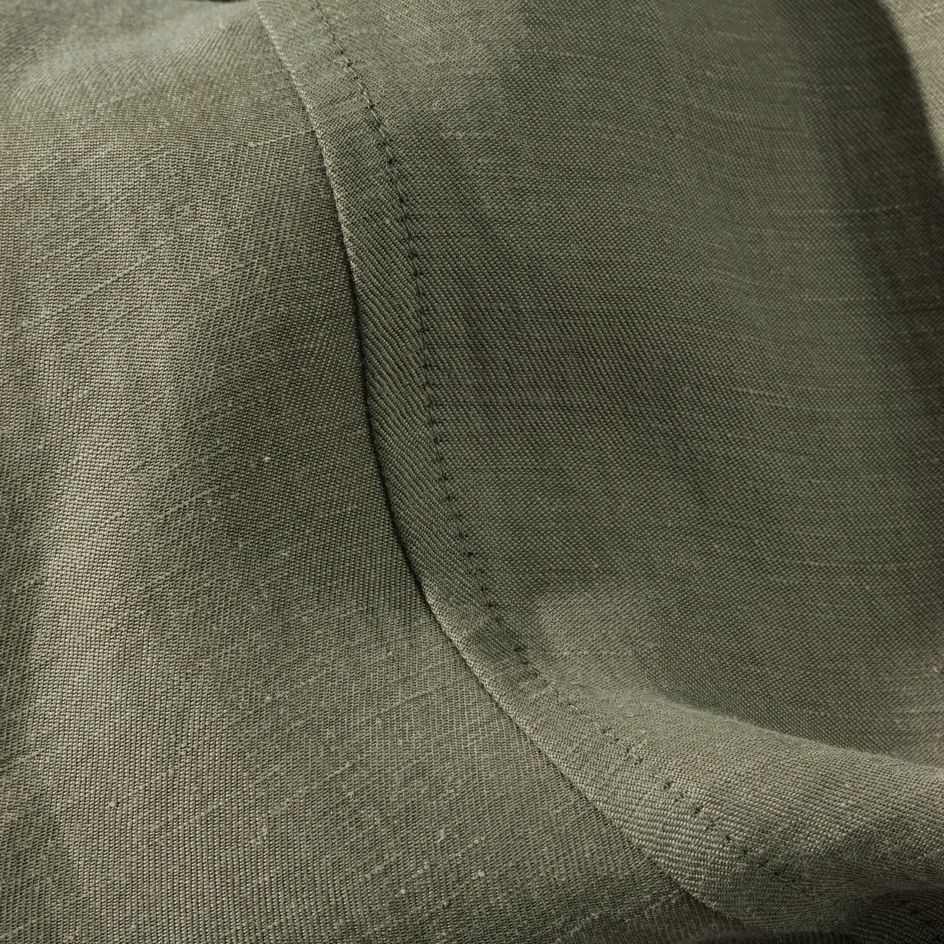 Cupro Linen Scallop Sham