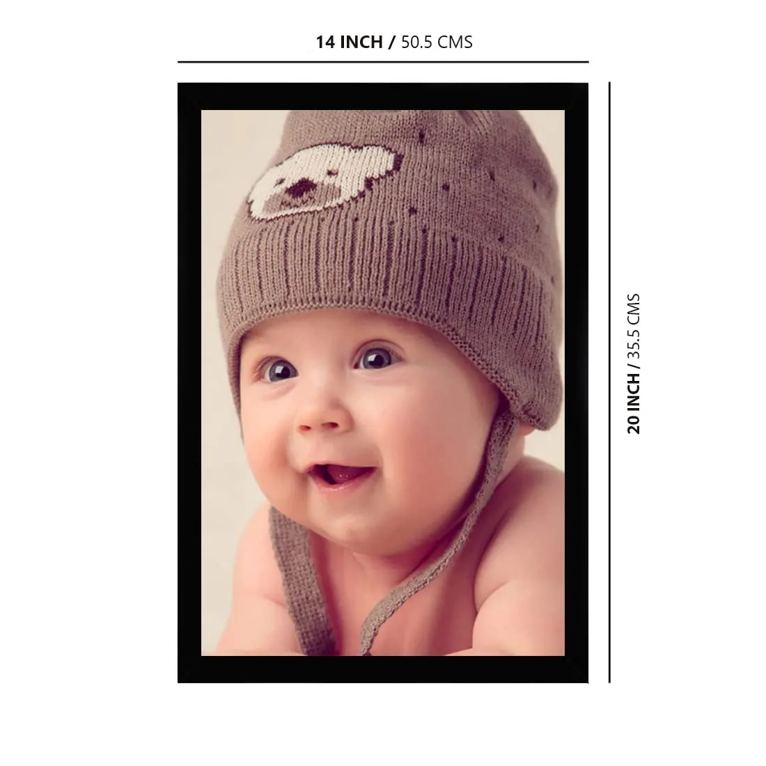 Dharvika Innovations ® Baby Photo Frame for Pregnant Women (14×20 Inch) - 6461