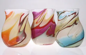 Flat Nebula Small Vase