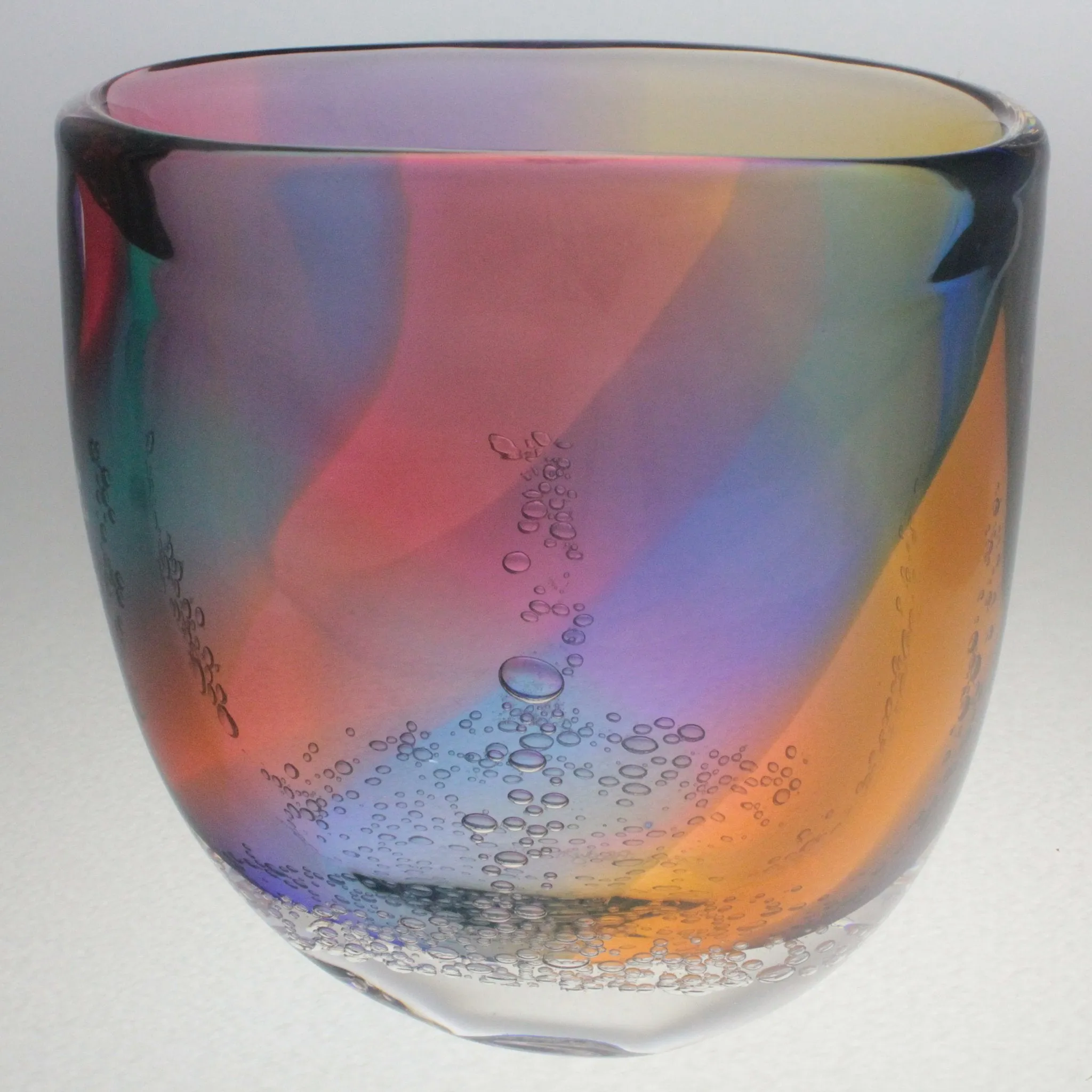 Flattened Oval Vase- SFV22
