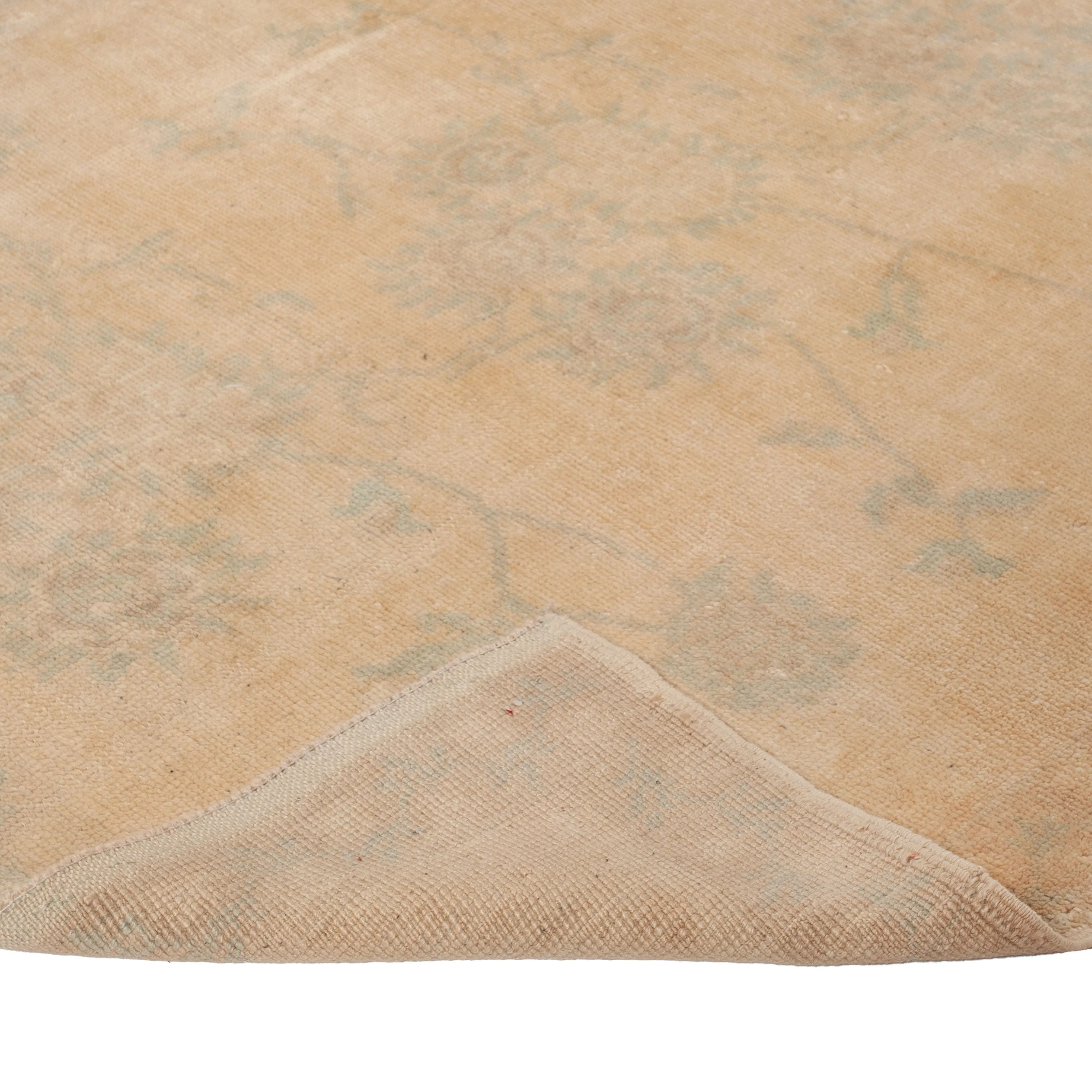 Gold Fresco Wool Rug - 3'10"x 8'