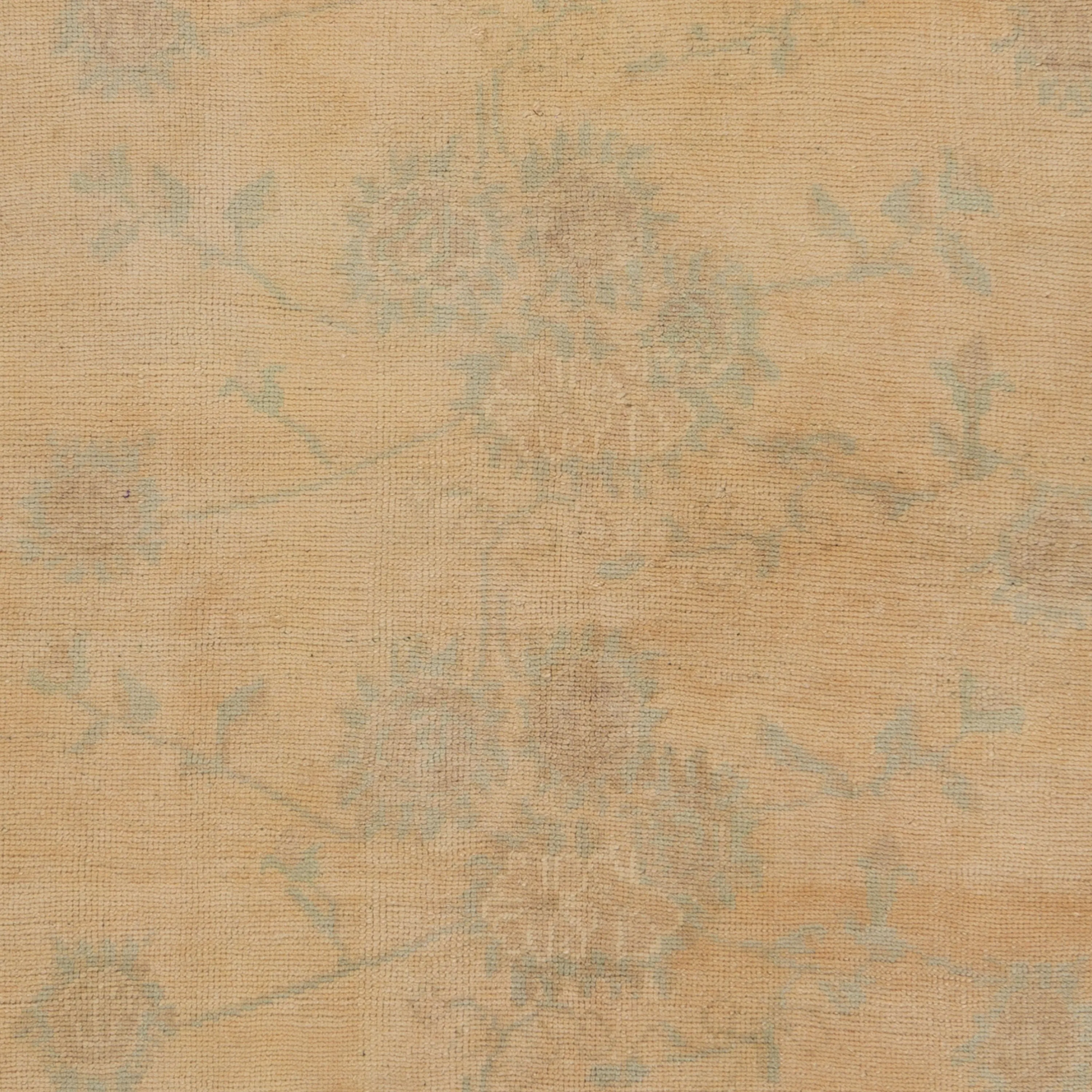 Gold Fresco Wool Rug - 3'10"x 8'