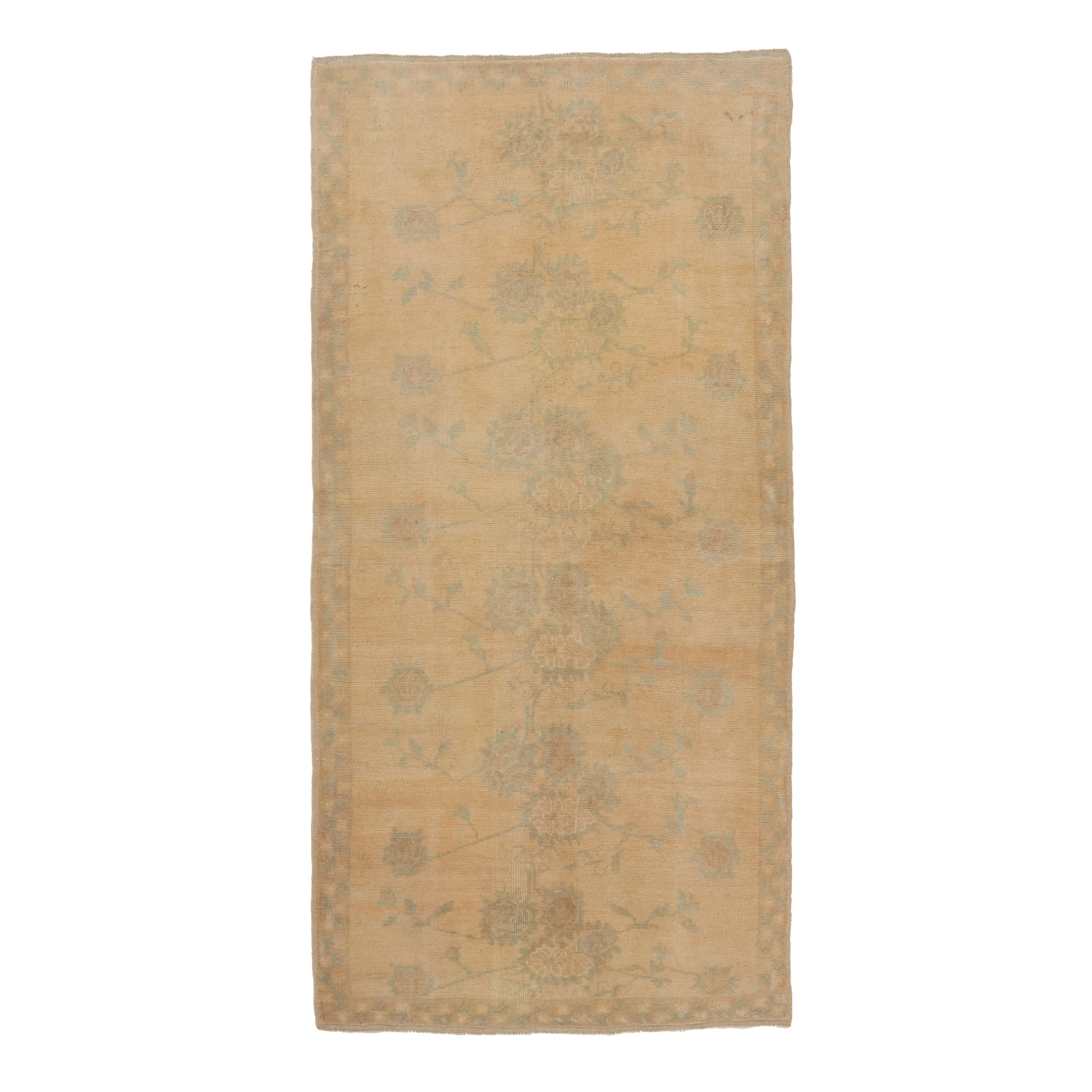 Gold Fresco Wool Rug - 3'10"x 8'