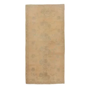 Gold Fresco Wool Rug - 3'10"x 8'