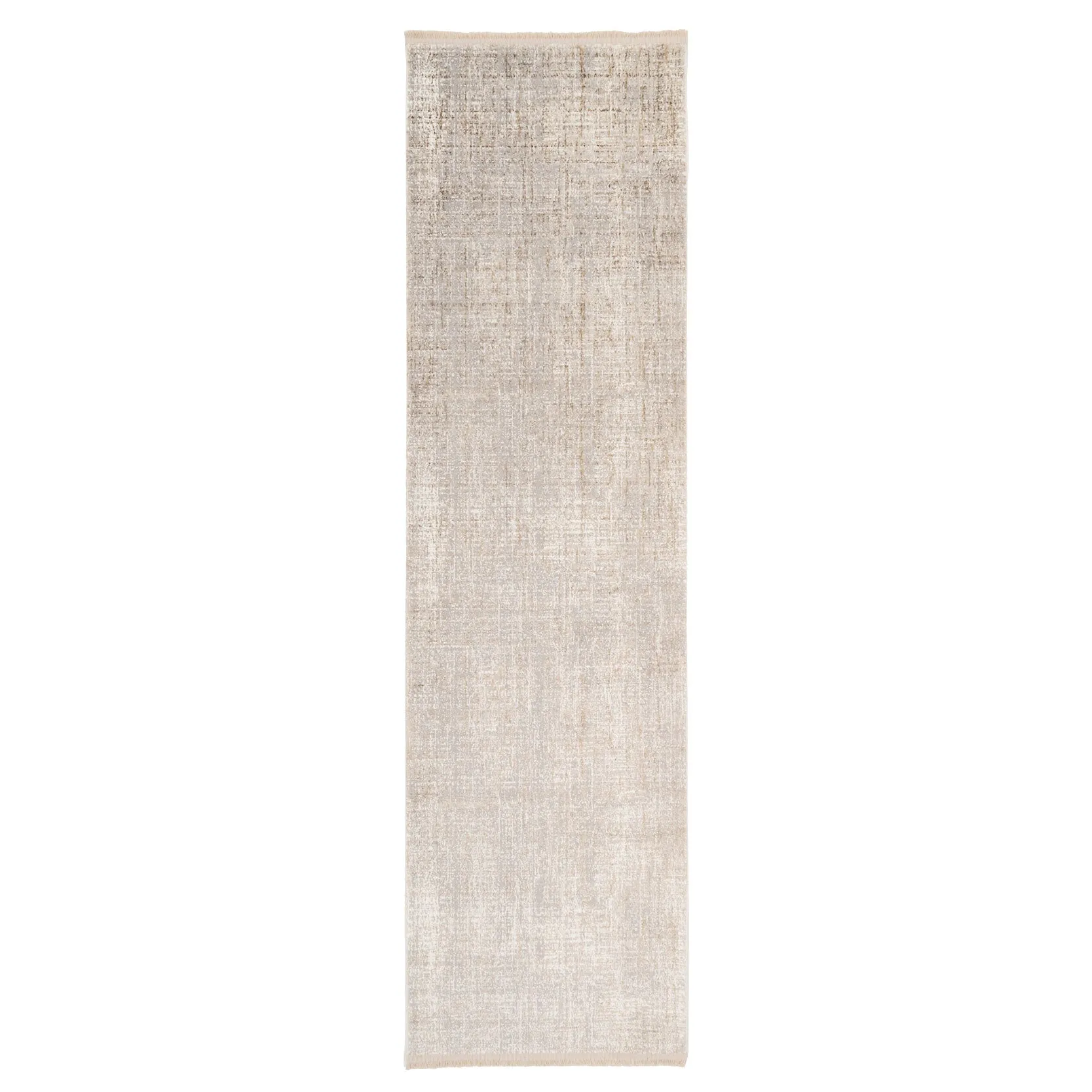 Golden Abstract Living Room Rug - Esme