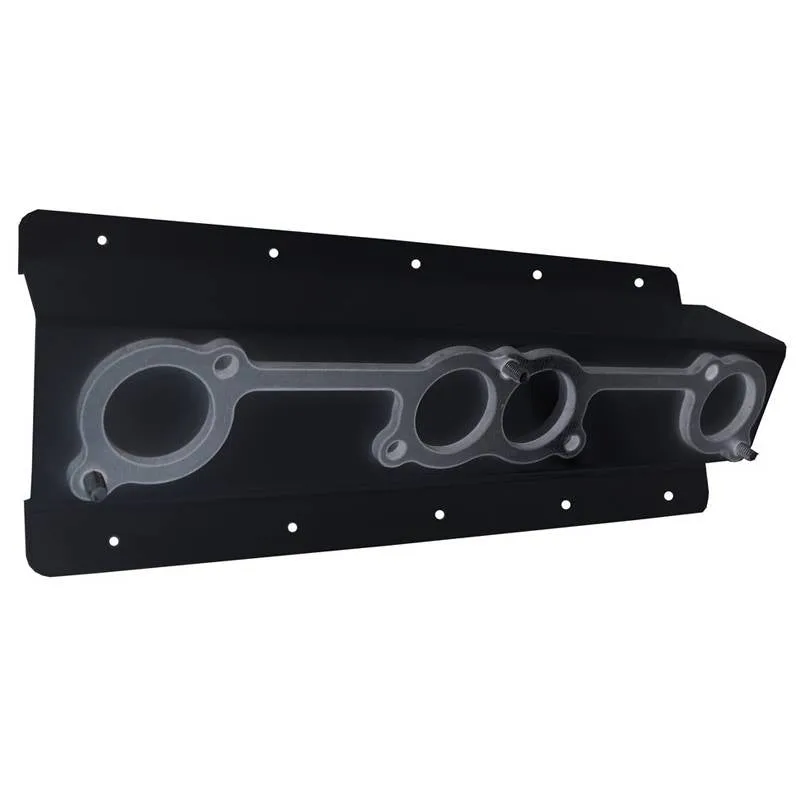 HRP Wall Mount Header Rack - Black