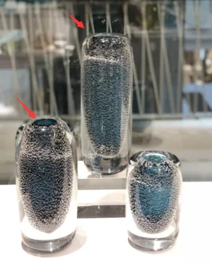 Indus Bluish Green Vases Set of 3 - Angie Homes