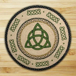 Irish Knot Round Patch Rug