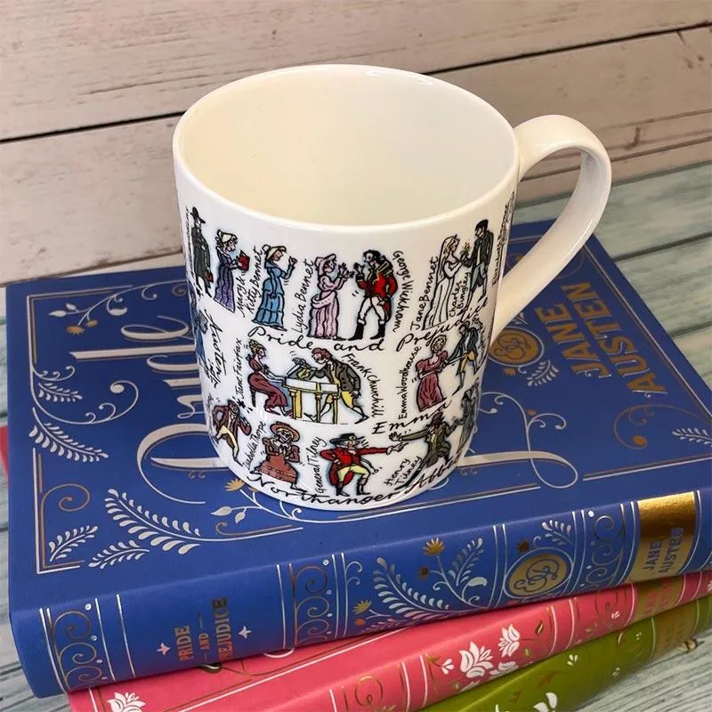 Jane Austen Characters Mug