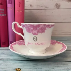 Jane Austen Emma Bone China Teacup And Saucer