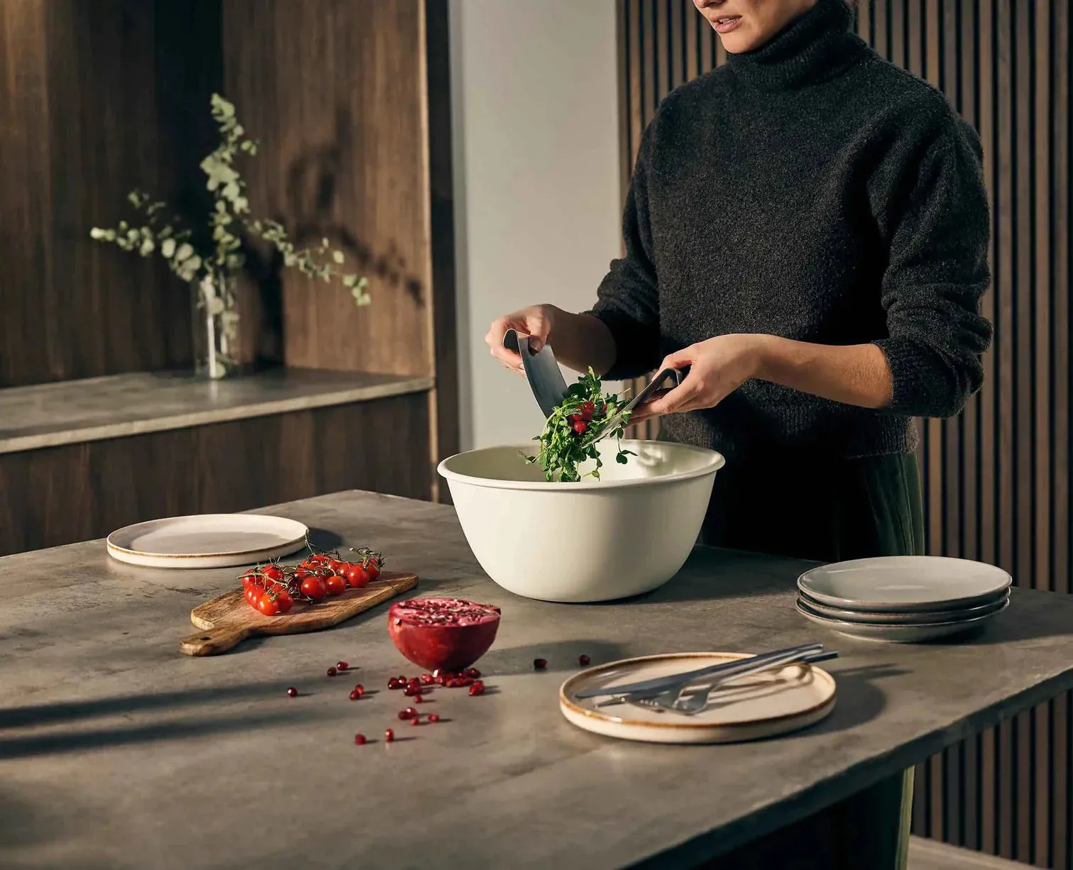 Joseph Joseph, Salad Bowl & Mill Set