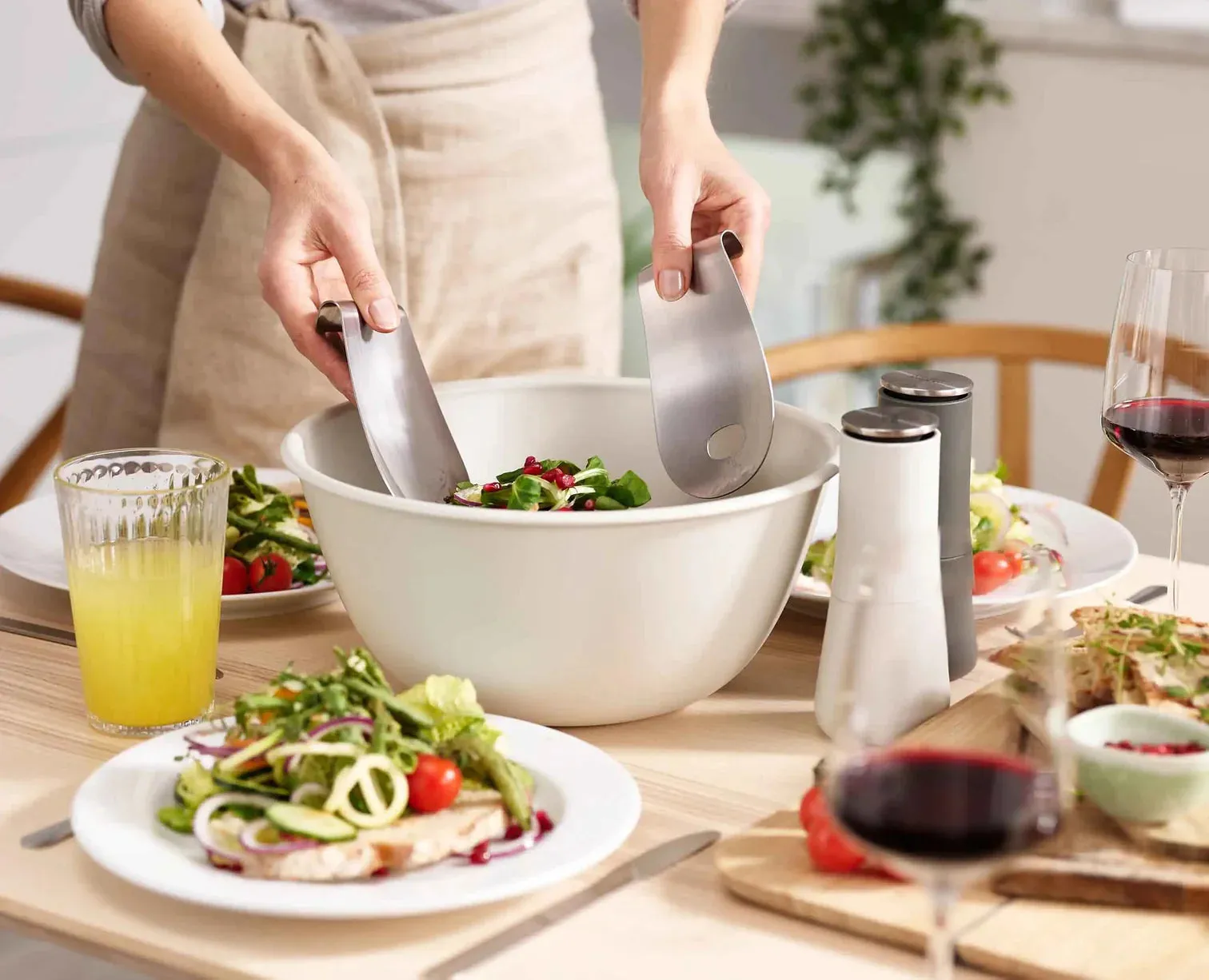 Joseph Joseph, Salad Bowl & Mill Set