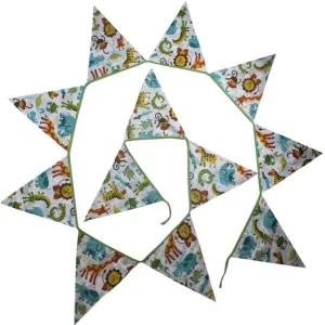 Jungletime Bunting Flags