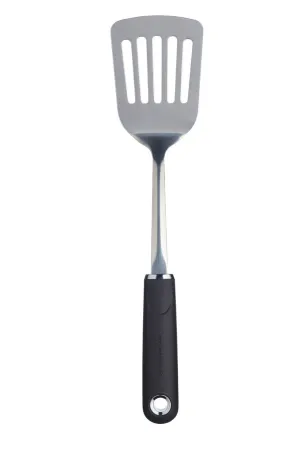 MasterClass Soft Grip Stainless Steel Slotted Turner