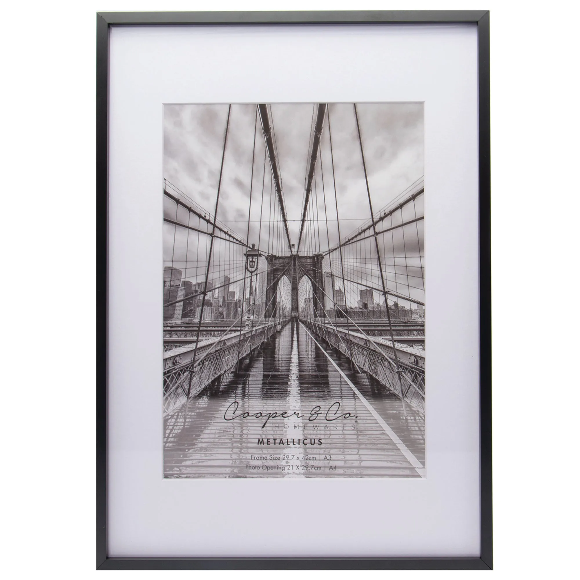 Matte Premium Metallicus A3 Metal Photo Frame