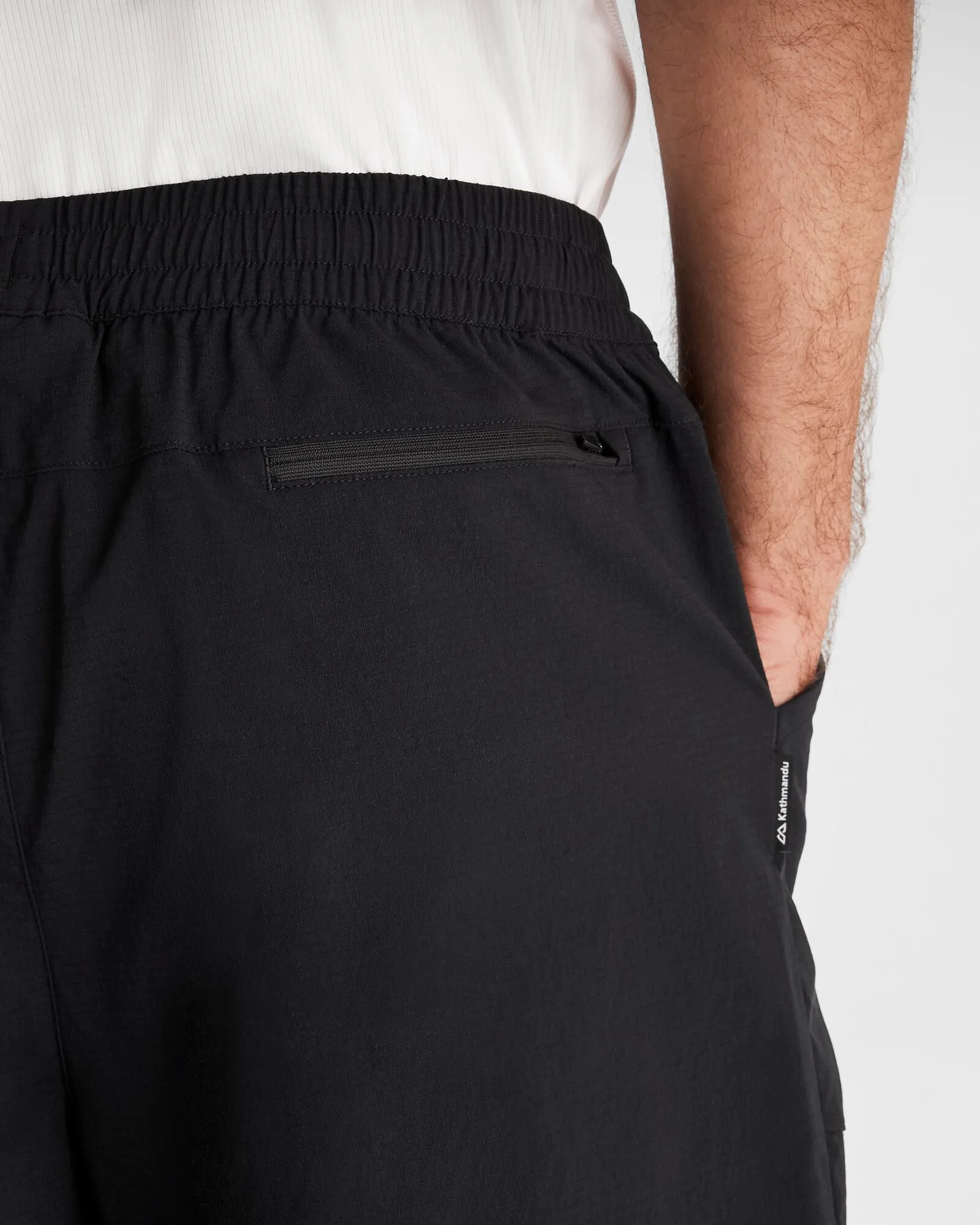 Men's Miro Pull On 8" Shorts - Black Stingray