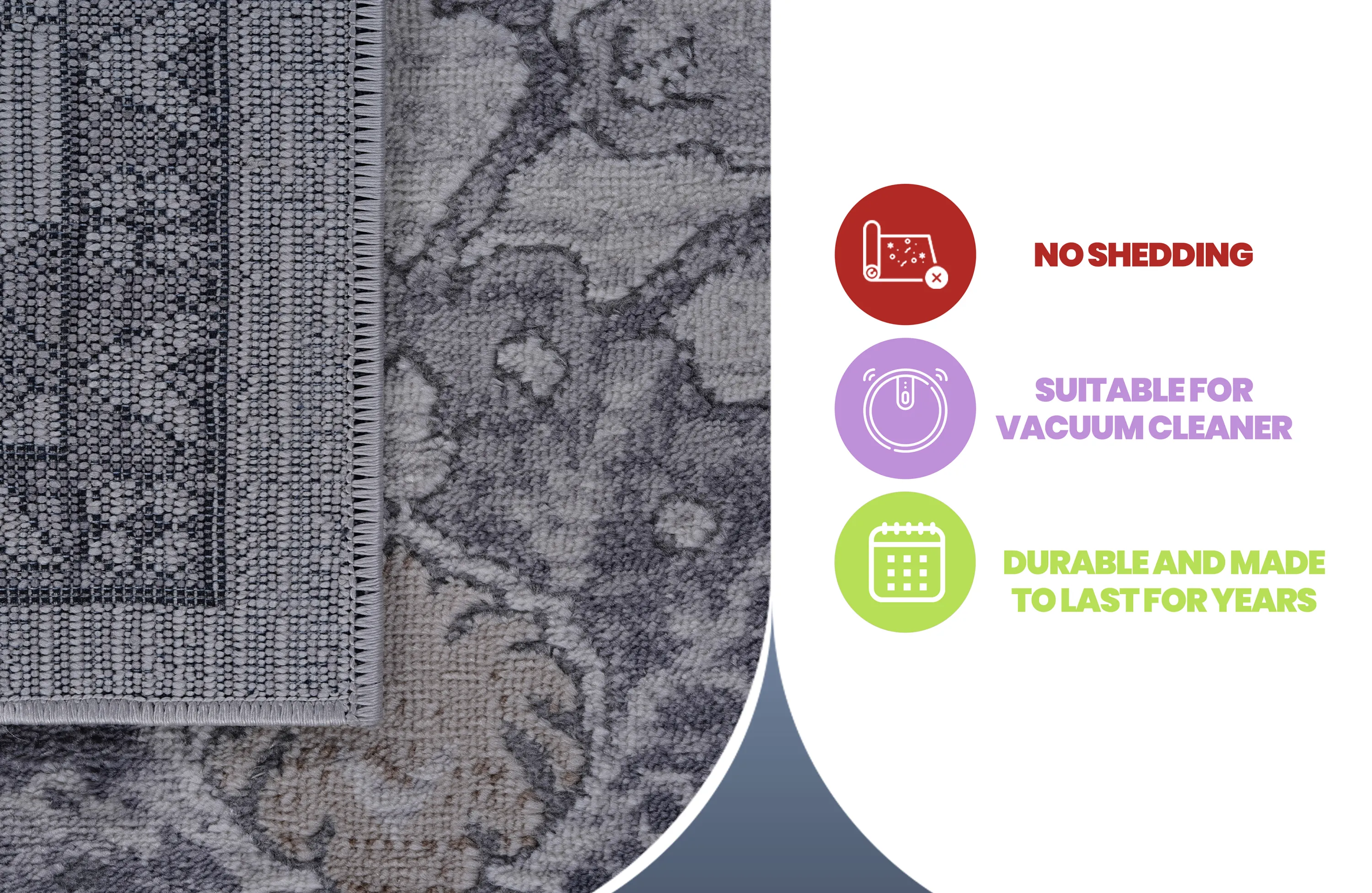 NAAR MARFI Collection 8X10 Sand/Ivory/Oriental Non-Shedding Living Room Bedroom Dining Home Office Stylish and Stain Resistant Area Rug