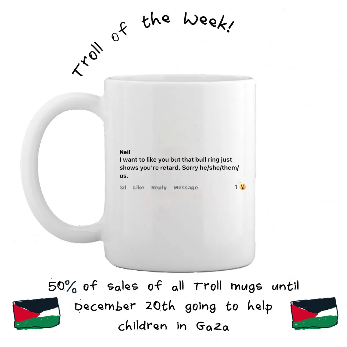 Neil | Troll Of The Week Mug